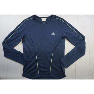 Adidas Blue Long Sleeve Performance Shirt – Size M